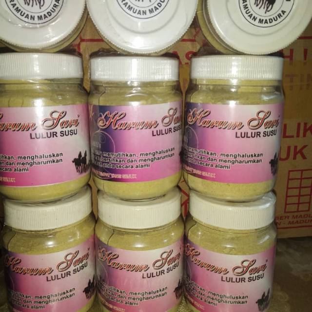 HARUM SARI LULUR SUSU Ramuan asli Madura