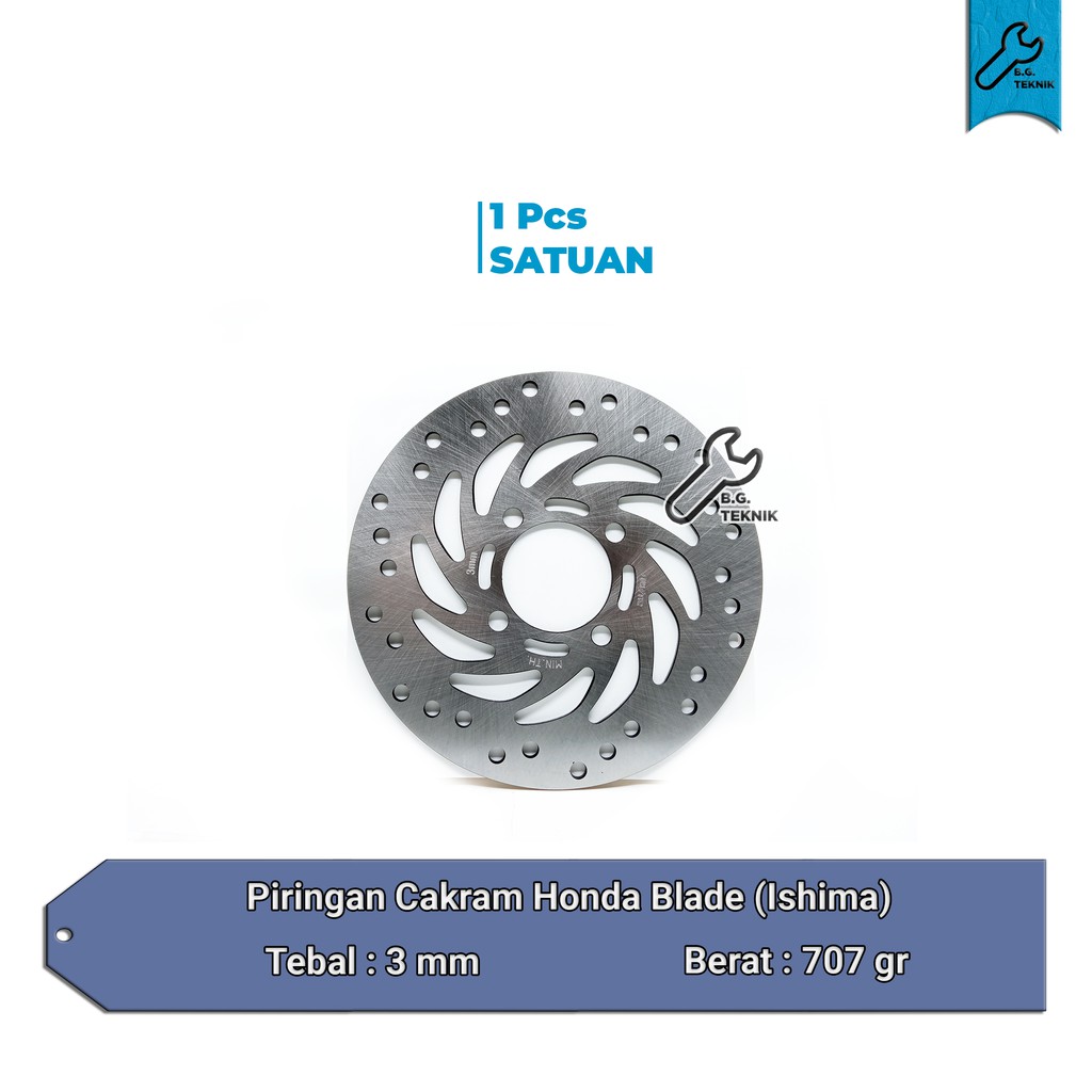 Piringan Cakram Honda Blade / Revo ABS - Ishima