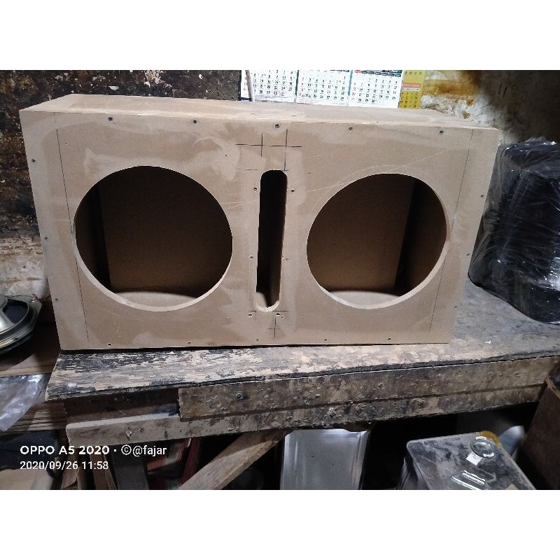 

box double slot 12inch