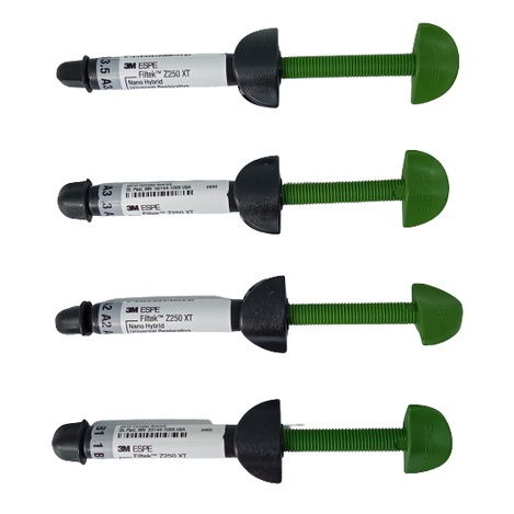 Komposit 3M Z250XT Filtek Nano Hybrid Composite Espe USA Tambalan Gigi Veneer Super Kuat Tak Lengket-4