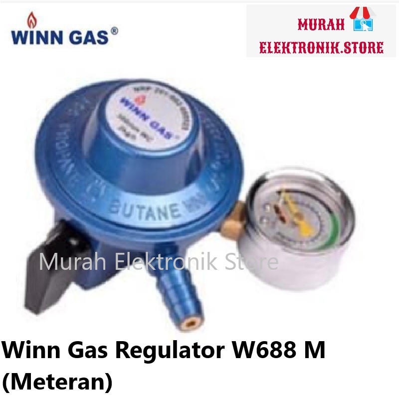 Regulator WINN GAS W-688 M (Dengan Meter)