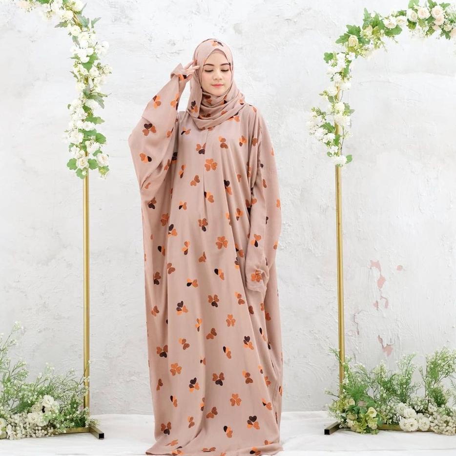 『IMPORT』 (COD) Mukena Pashmina Hadramaut | Mukena Dewasa Terbaru 2021 | Mukena Traveling  Best Selle