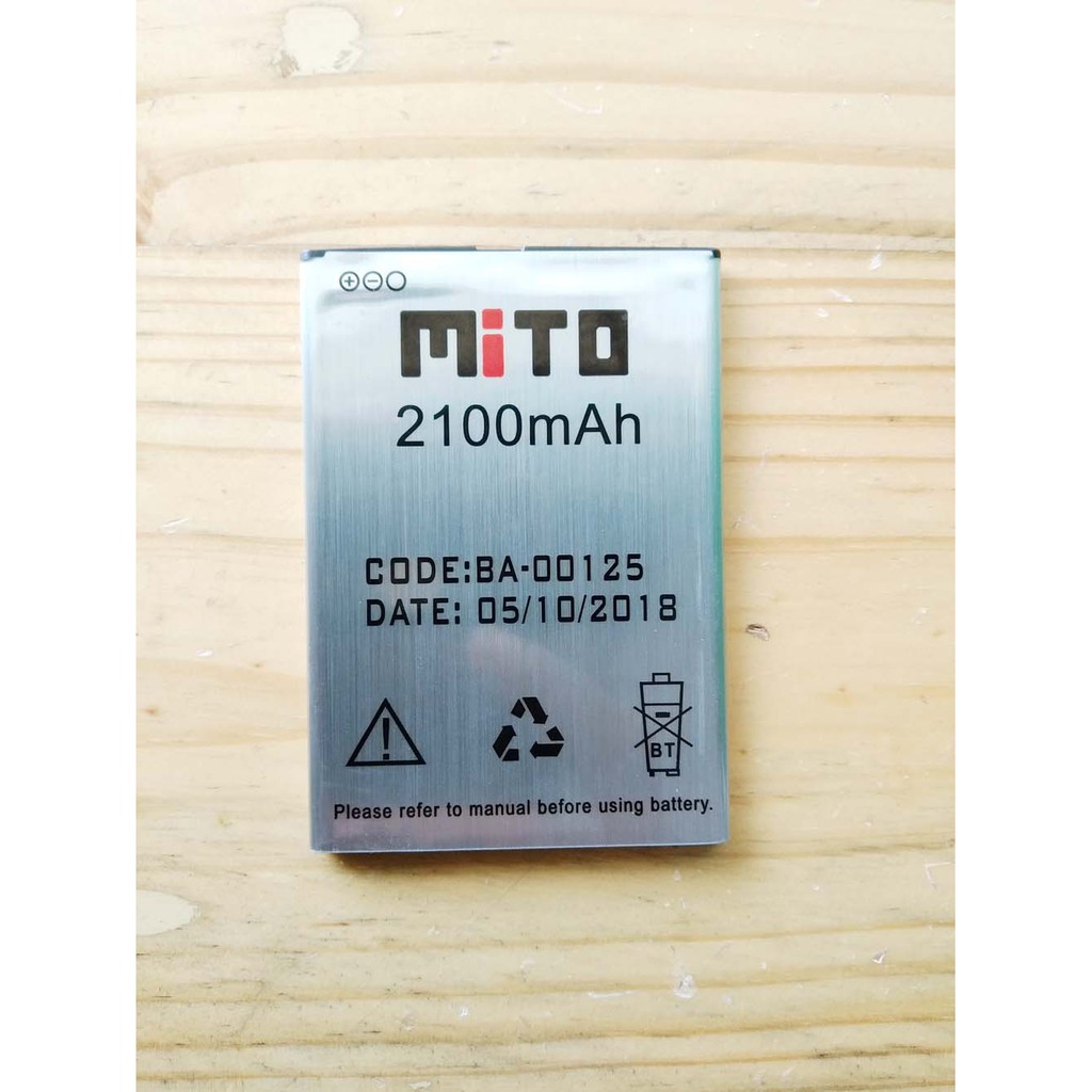 Baterai Handphone Mito A69 Fantasy 3 BA-00125 Batre HP Mito A69 Battery Mito Fantasy 3 Batu Mito