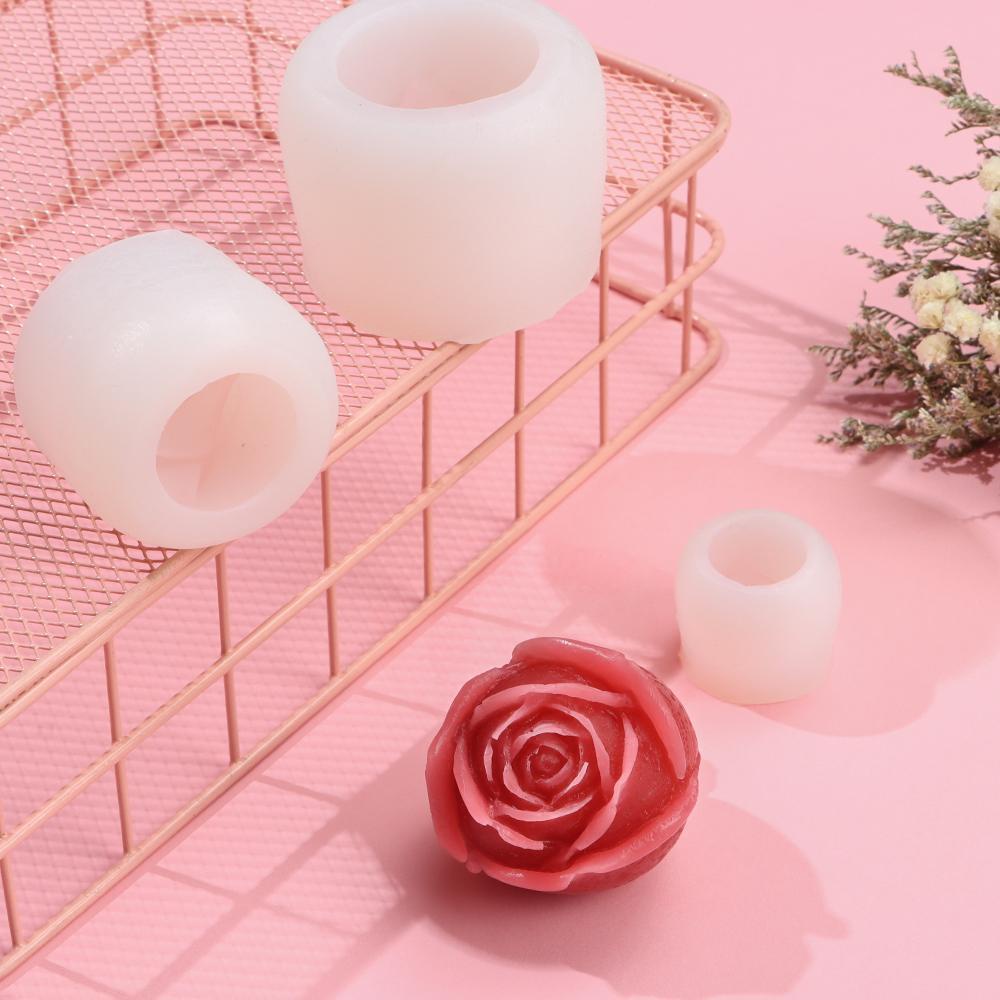 R-flower 3D Rose Cetakan Silikon Multi Purpose DIY Handmade Ice Cube Tray