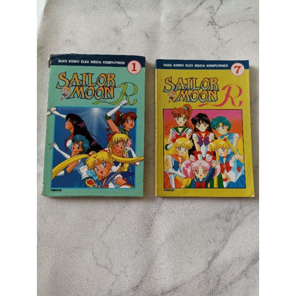 Komik Sailormoon 3 4 5 7 Sailormoon R 1 7 8 Full Color