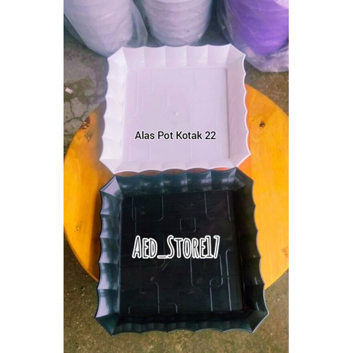 Tatakan/Alas Pot Kotak/Persegi
