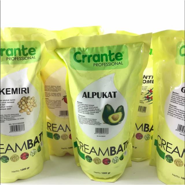 CRRANTE CREAMBATH 1KILO / CREAMBATH BUAH KILOAN