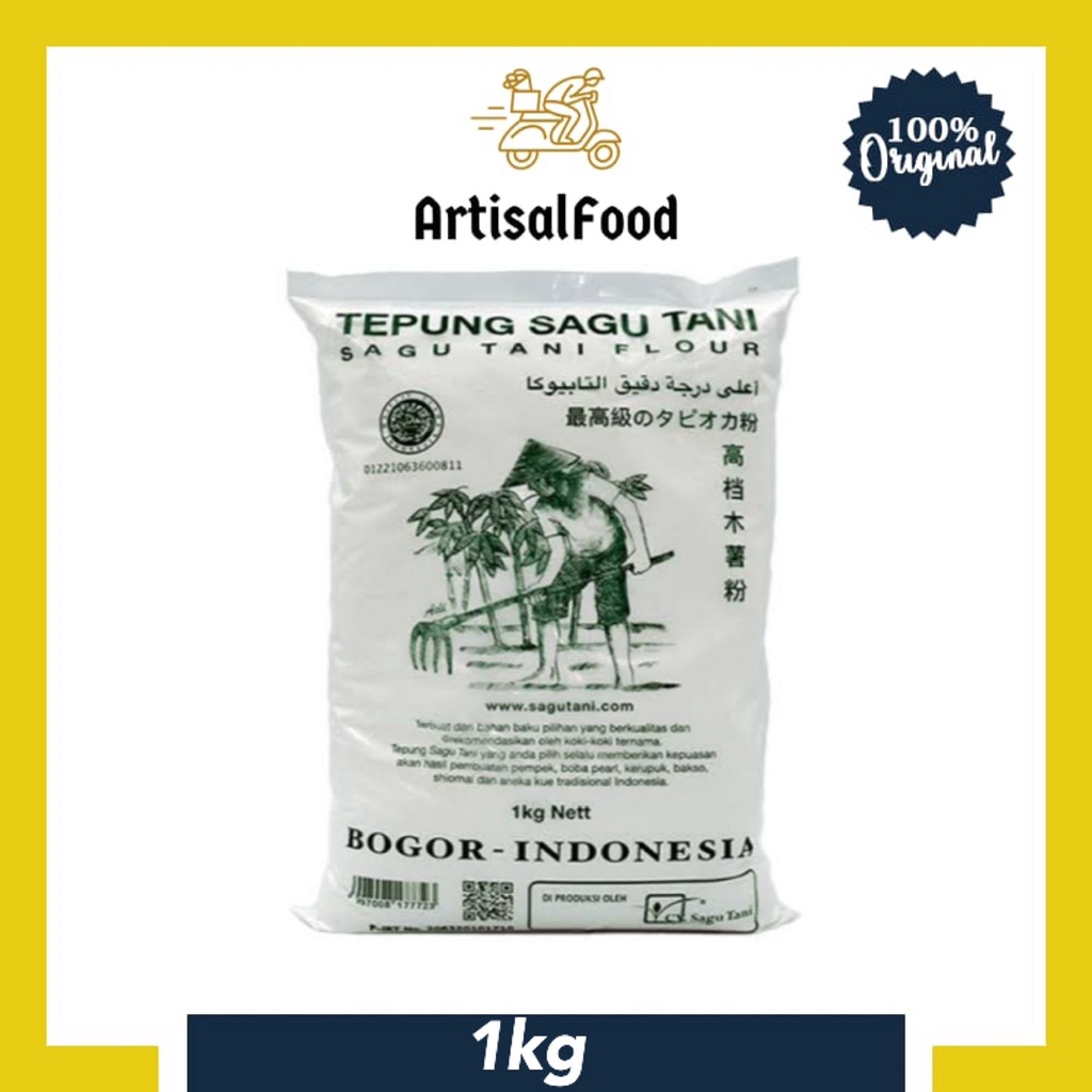 

(1 KG) SAGU TANI tepung tapioka