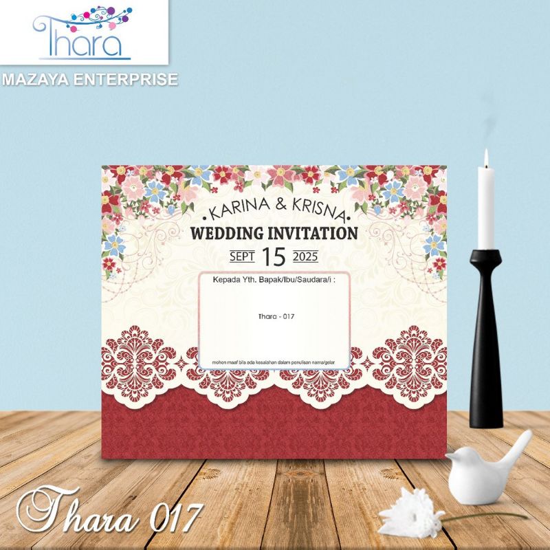 

Undangan Thara 17 || Undangan Murah Berkualitas