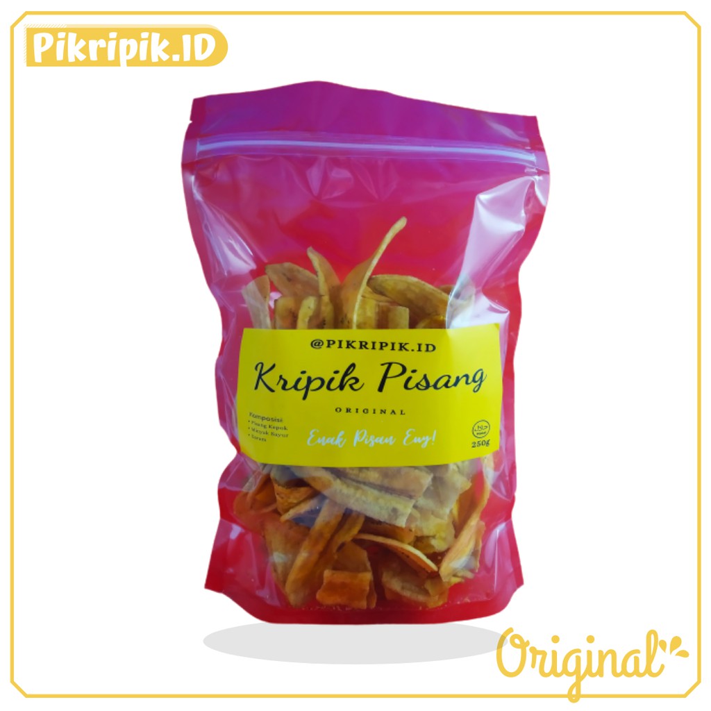 

Pikripik Kripik Pisang Original