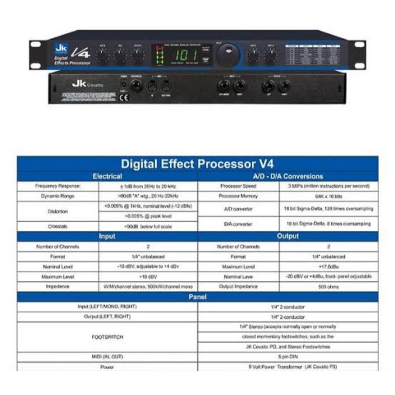 efek vocal jk coustic v4 fitur 200 program ORIGINAL 100%