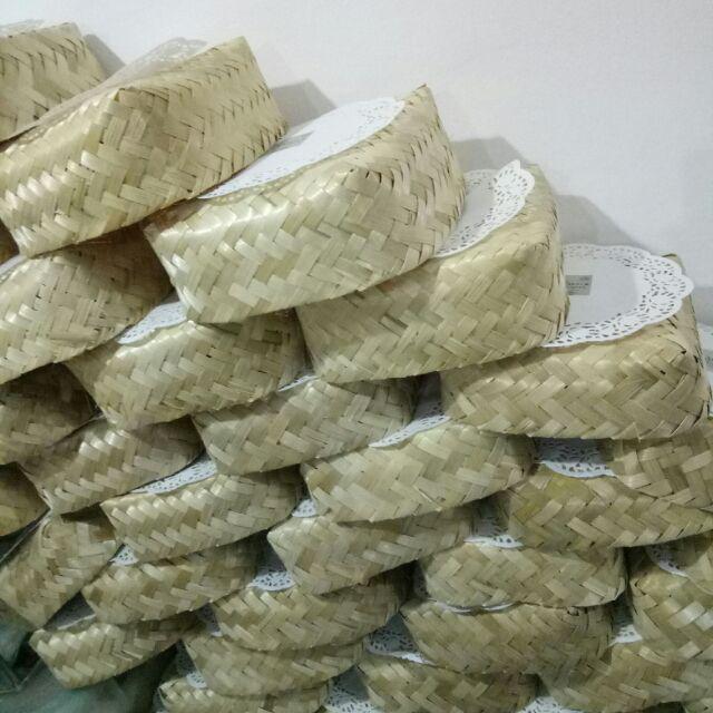 Besek Bambu Sepasang 20*20*11 Murah Distributor Jkt