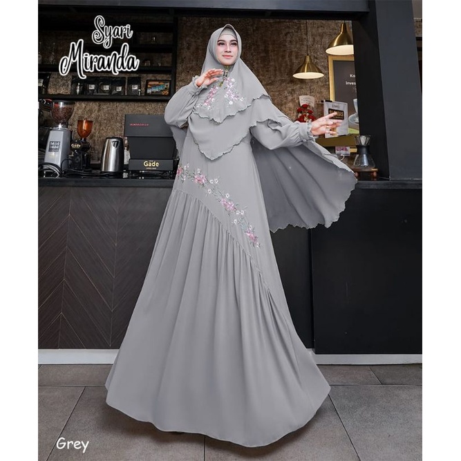 MIRANDA Gamis syari gamis kondangan muslimah lebaran