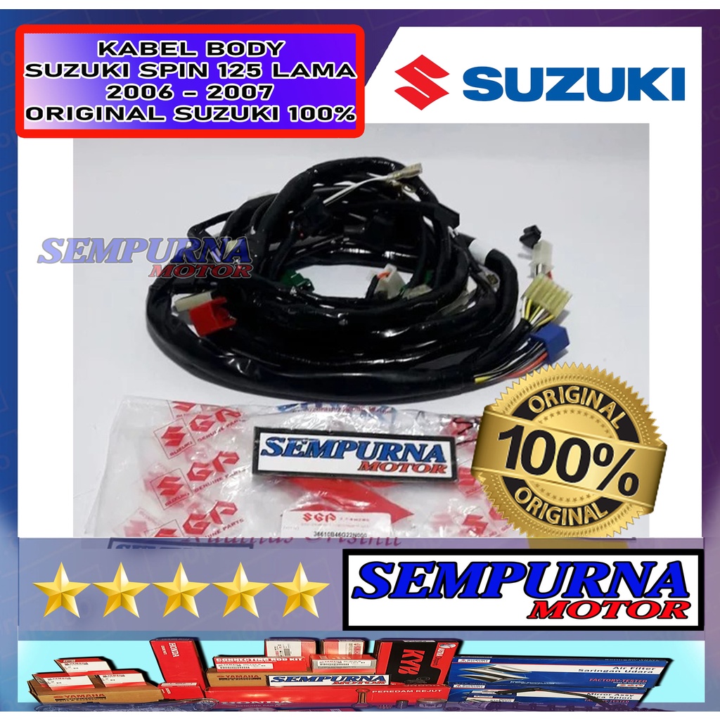 36610B46G22N000 Kabel Body Spin 125 Lama Old 2006-2007 100% Original Suzuki Asli Ori SGP