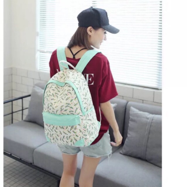 Tas Ransel Wanita import Backpack Fashion Bag Anak Tas sekolah Remaja SD SMP SMA