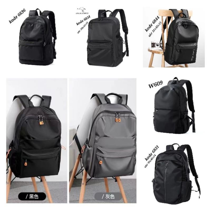 Ransel fashion parasut import / ransel besar parasut import