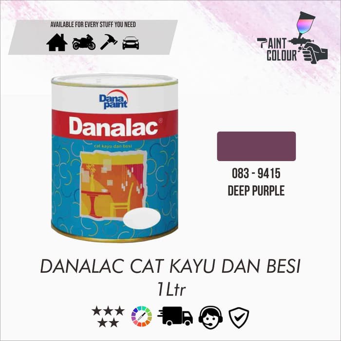 Cat kayu Dan Besi DANALAC Deep Purple 083 - 9415