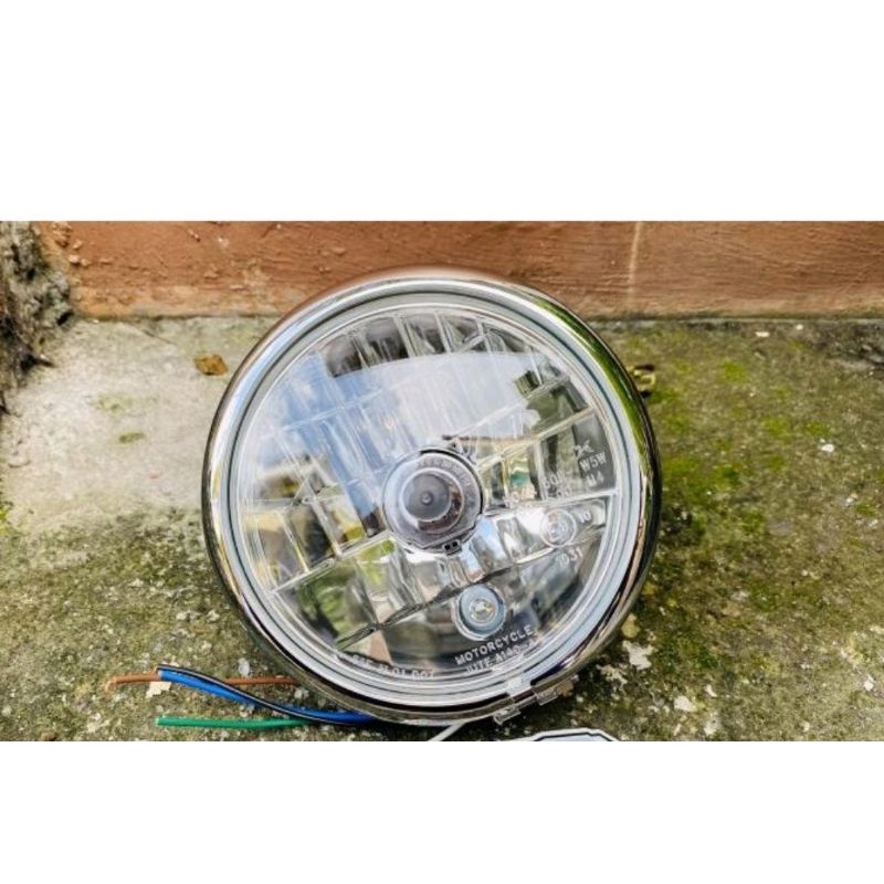 Lampu depan jute Taiwan jute bening original Taiwan