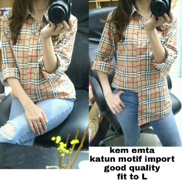 Kemeja Burberry
