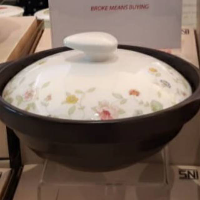 Mangkok panci st.james ceramic michelle