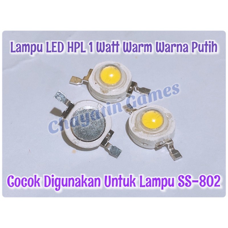 Rangkaian Komponen Lampu LED HPL 1 Watt Cocok Untuk Komponen SS-802