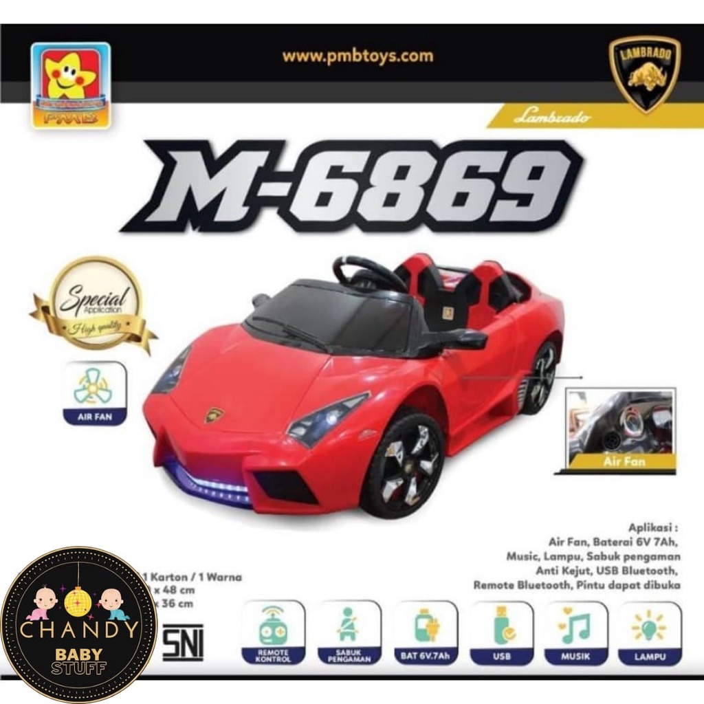 MOBIL AKI MAINAN ANAK M-6869 - GRATIS HADIAH LANGSUNG