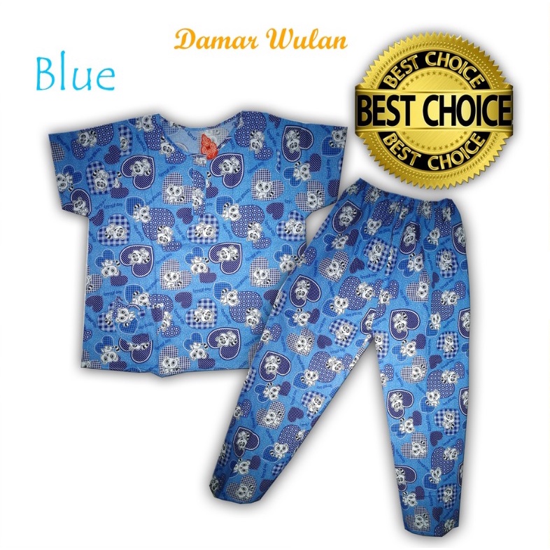Baju Tidur Piyama Wanita Nyaman Damar Wulan