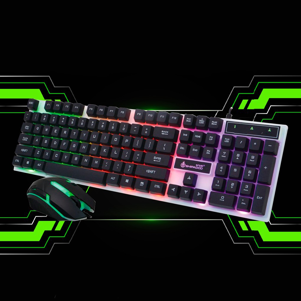 BENCO keyboard gaming dan RGB Keyboard Gaming USB Cable RGB/keyboard komputer