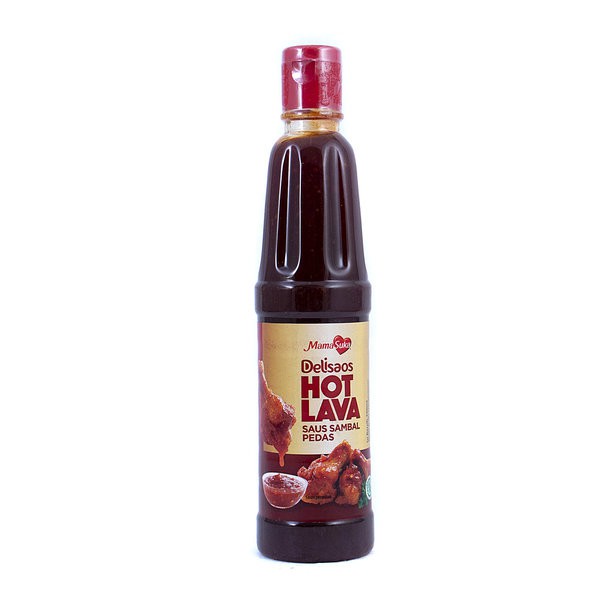 

MAMASUKA Delisaos Hot Lava 130ml - Saus Sambal Pedas Botol