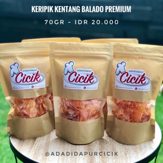 

Keripik Kentang special Padang