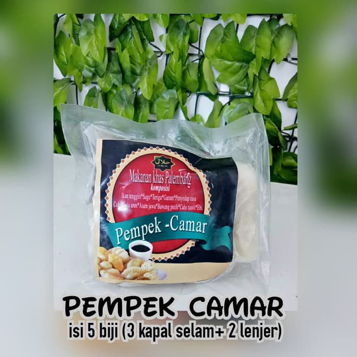 

paket pempek camar isi 5 pcs macam kapal selam dan lenjer campur