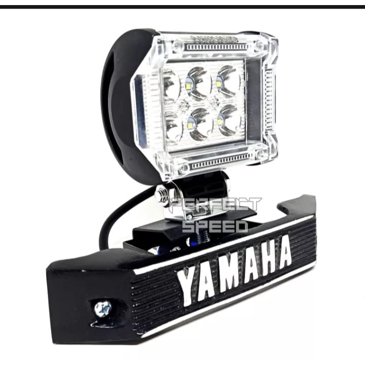 PAKET LAMPU+KUMIS YAMAHA RX-KING,RX-SPESIAL,RX SERIES LAMPU TEMBAK/LAMPU SOROT LED MODEL CR4594+KUMIS YAMAHA