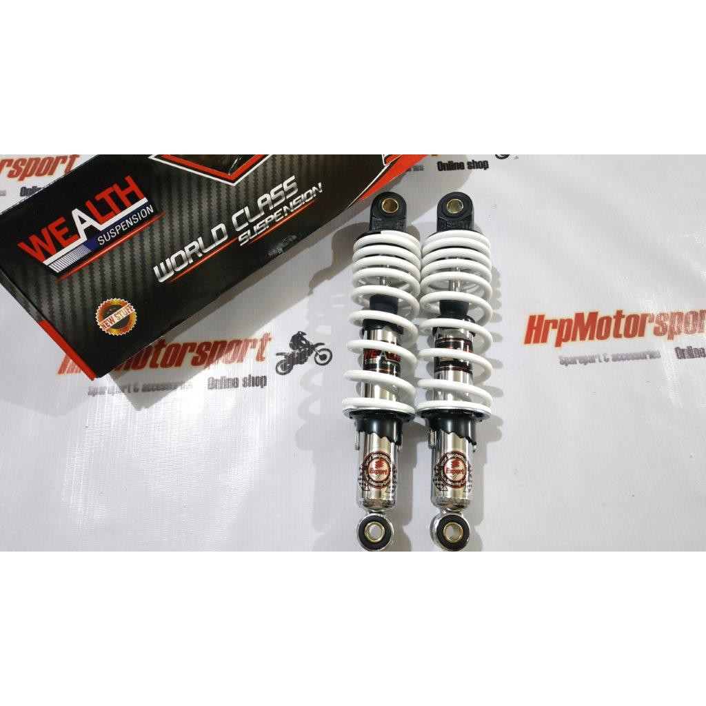 SHOCKBREAKER - SHOCK BELAKANG JUPITER VEGA 280mm PUTIH WEALTH
