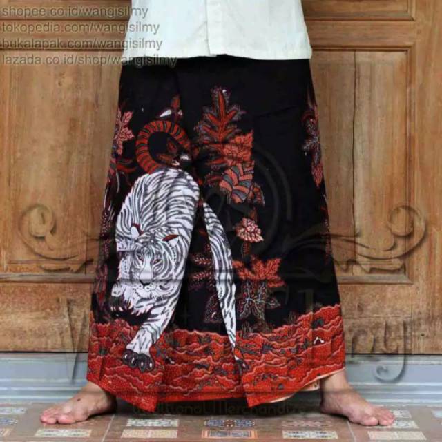 SARUNG BATIK MOTIF MACAN/SARUNG KANG SANTRI | SARUNG BATIK MOTIF | SARUNG DEWASA | SARUNG SANTRI PRI