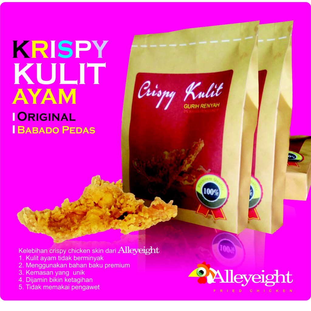 

Kulit Ayam Crispy Gurih LARIS.. Banget.. Camilan Zamanow bisa bikin kenyang