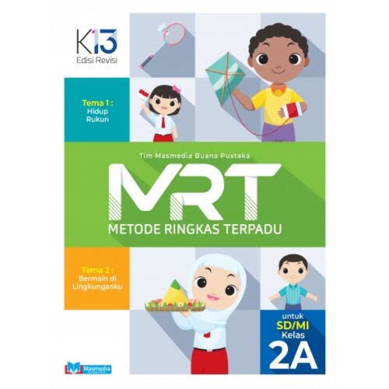 Buku MRT Metode Ringkas Terpadu 2A 2B 2C 2D untuk kelas 2 K13 Edisi Revisi