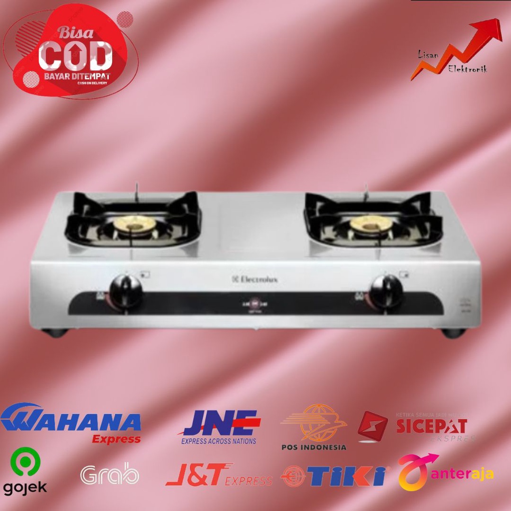 Electrolux ETG71X Kompor Dua Tungku
