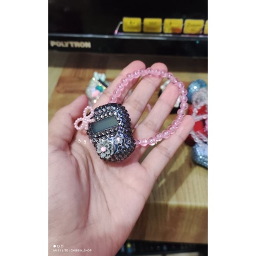 Tambahan Tali  Cincin Mutiara Tasbih Digital Swarovski / Gelang Mutiara Tasbih Digital Swarovski (HANYA CINCIN / GELANG SAJA TIDAK TERMASUK TASBIH )