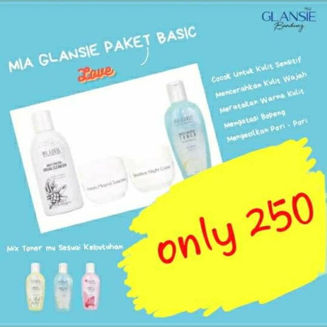 MIA GLANSIE PAKET BASIC