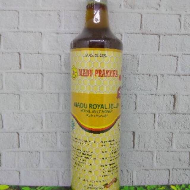 

Madu royal jelly 650ml dari madu pramuka