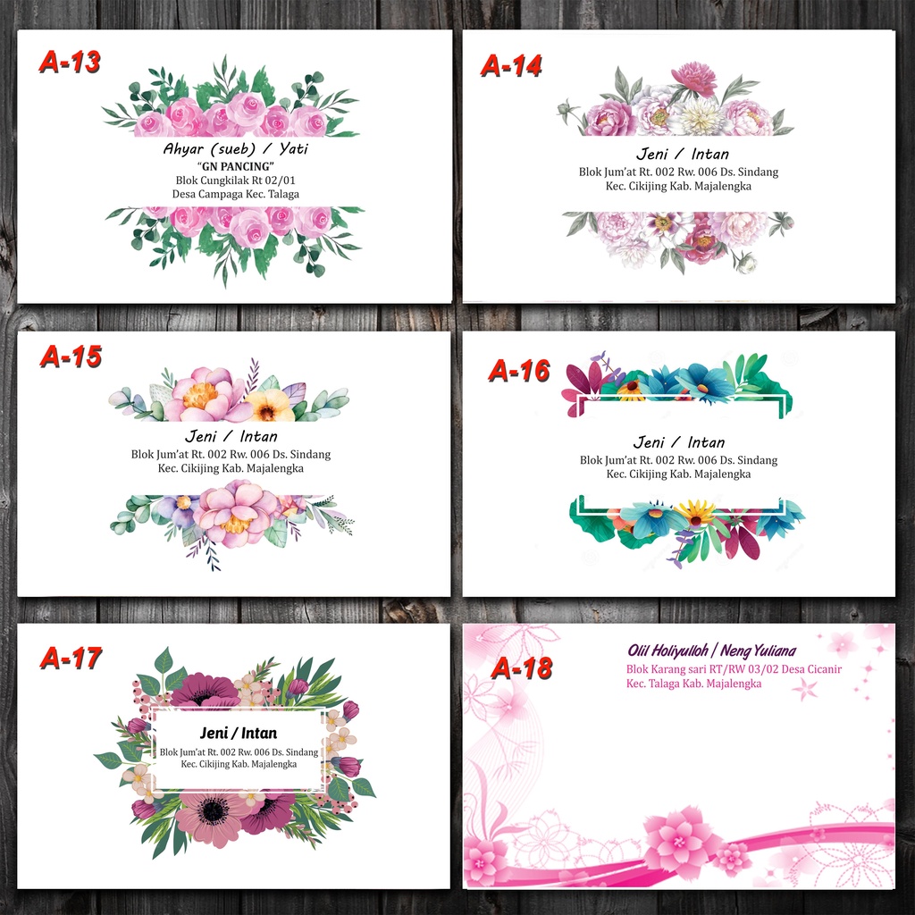 

Amplop Kondangan - Amplop Nama - Custom Bisa Pesan Sesuai Keinginan