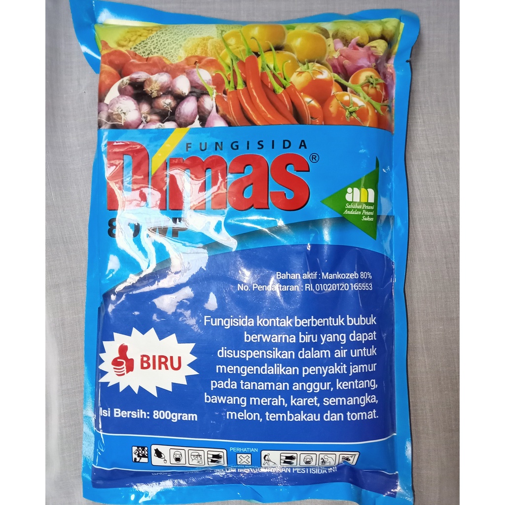 FUNGISIDA~DIMAS BIRU 80WP~800 GRAM