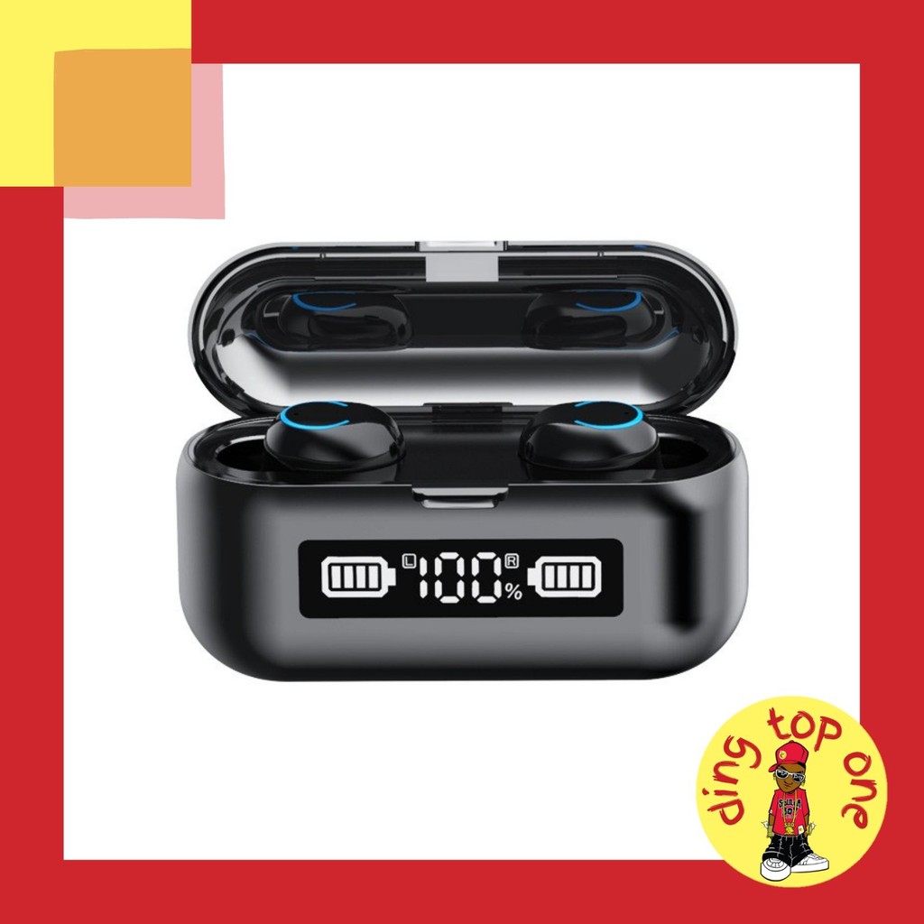 Amoi Gen 3 F9 Touch TWS Bluetooth Headset Wireless Earphone LedDisplay
