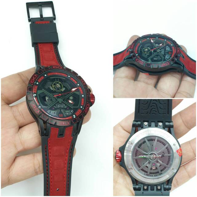 JAM TANGAN PRIA ROGER DUBUIS AUTOMATIC GRADE AAA+ SUPER PREMIUM QUALITY