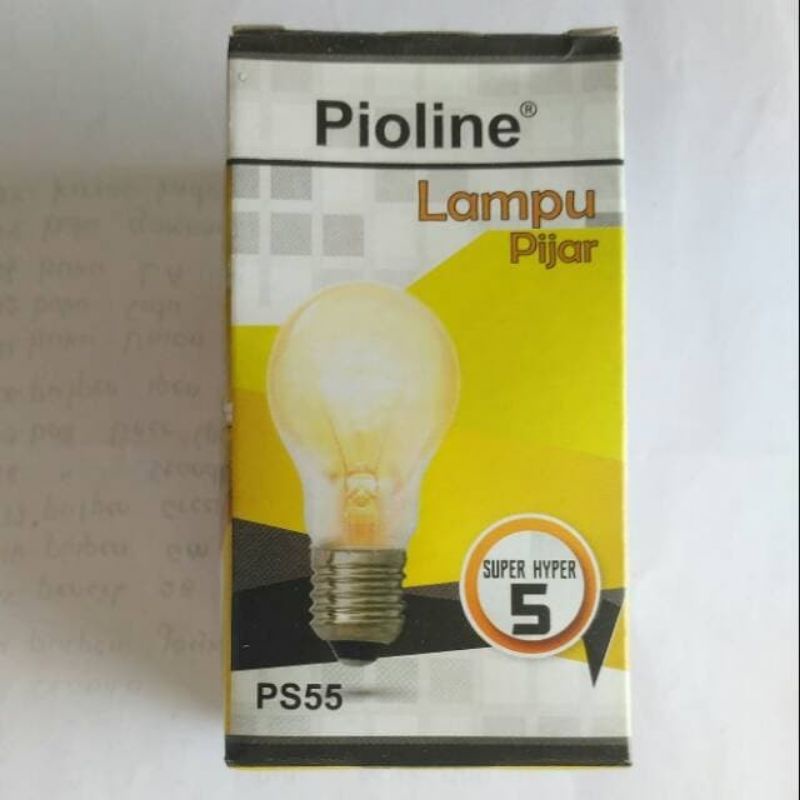 Lampu Pijar PIOLINE 5 watt  / Bolham PIOLINE PS 55