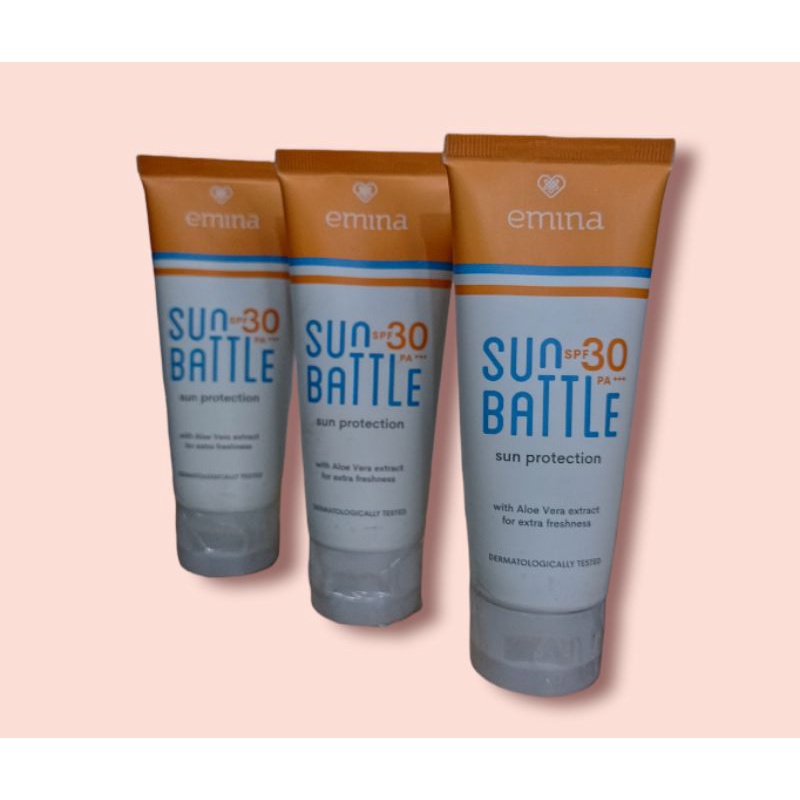 EMINA SUN BATTLE / SUN PROTECTION / TABIR SURYA / SUN BLOCK