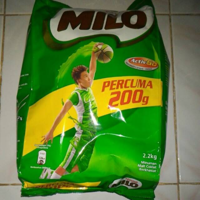 

Nestle Milo Activ-Go 2kg Milo Refill Minuman Malt Coklat Berkhasiat