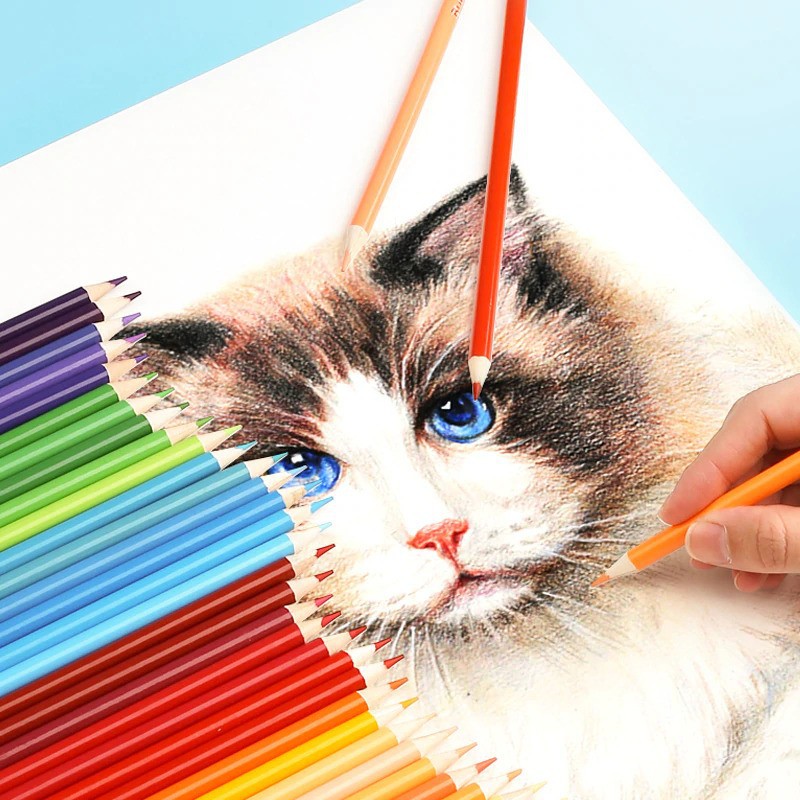 

tyvf Pensil Warna 120 Brutfuner Painting Oil & Water Pencil Artist Color Pencil Set