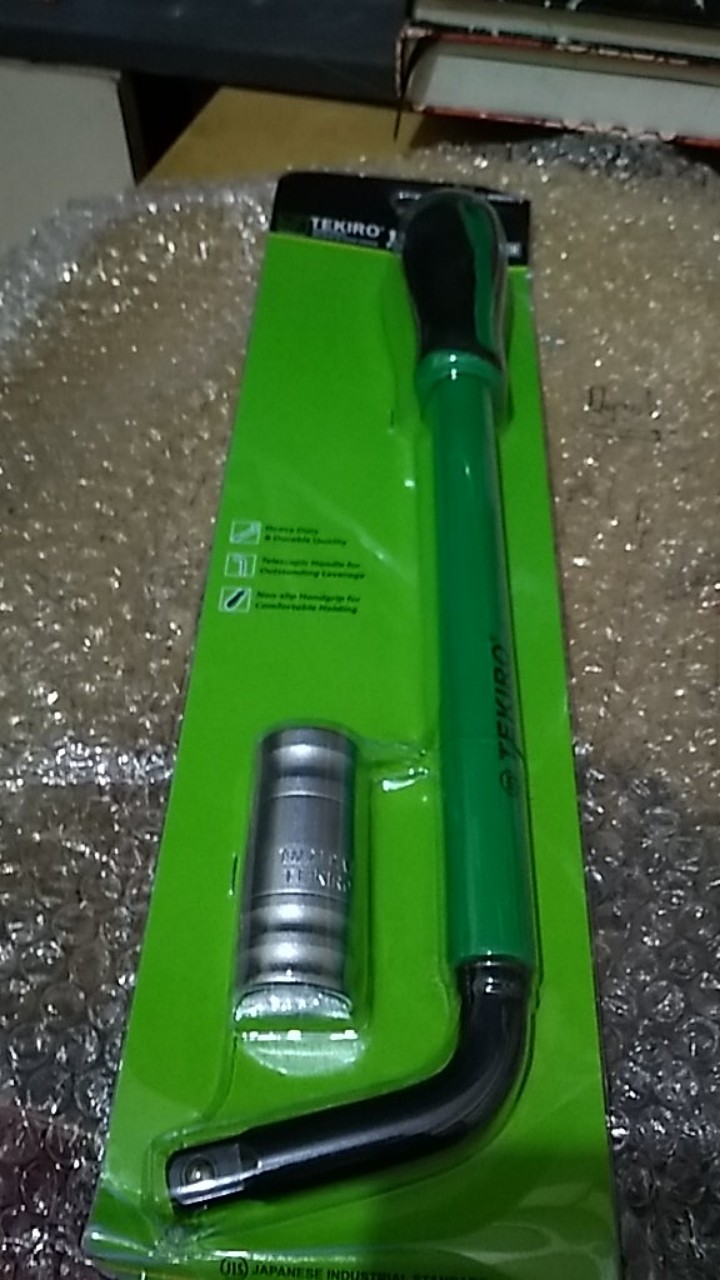 Tekiro Wheel Master Wrench Cr-v Sock 19 X 21 Mm / Kunci Roda Tarik / Tools - Alat Perkakas