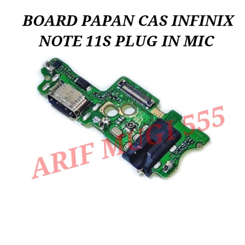 Board Papan Cas Konektor Conektor Charger Infinix Note 11s Original